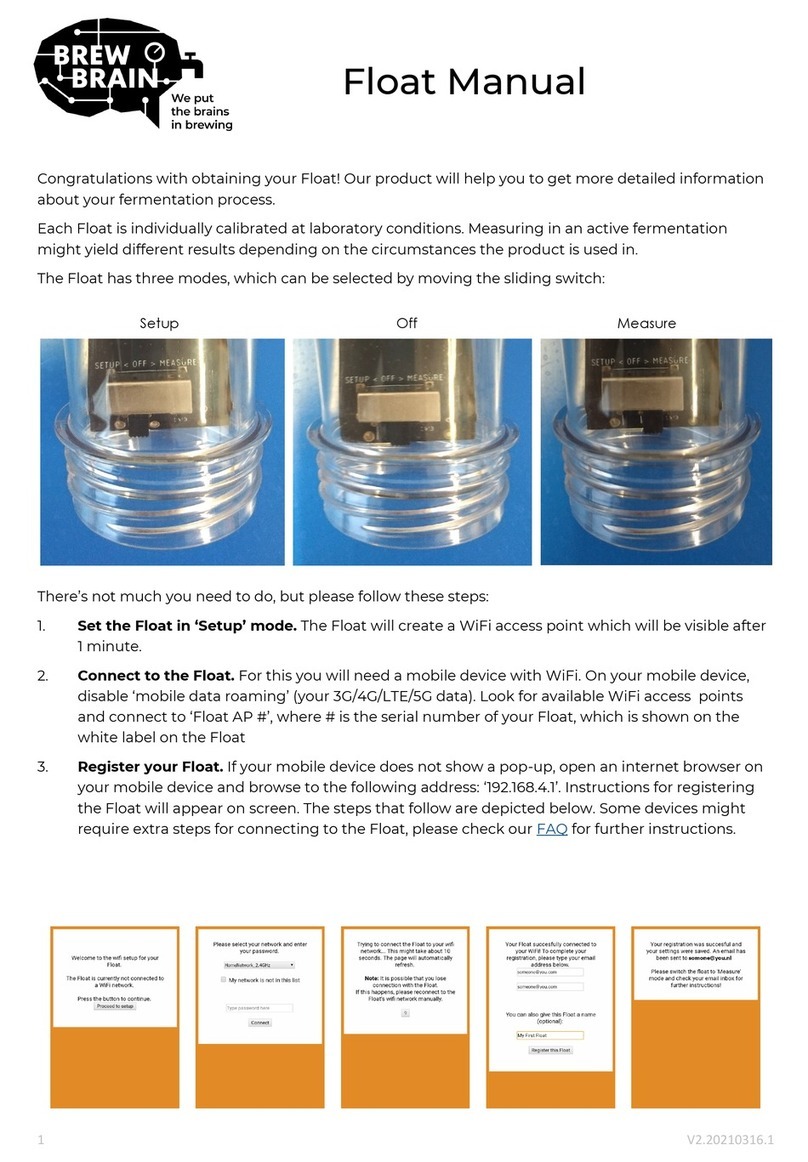 BREW BRAIN Float manual