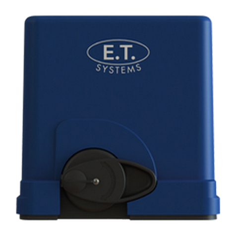 Nice E.T. Systems Drive 300 User manual
