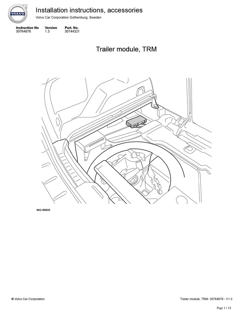 Volvo TRM User manual Volvo TRM User manual