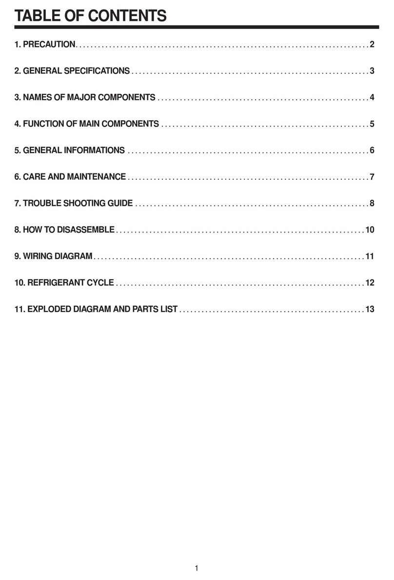 DAEWOO ELECTRONICS DWA-180C User manual
