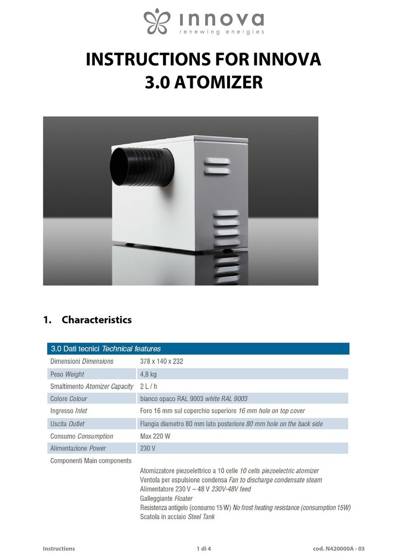Innova 3.0 User manual