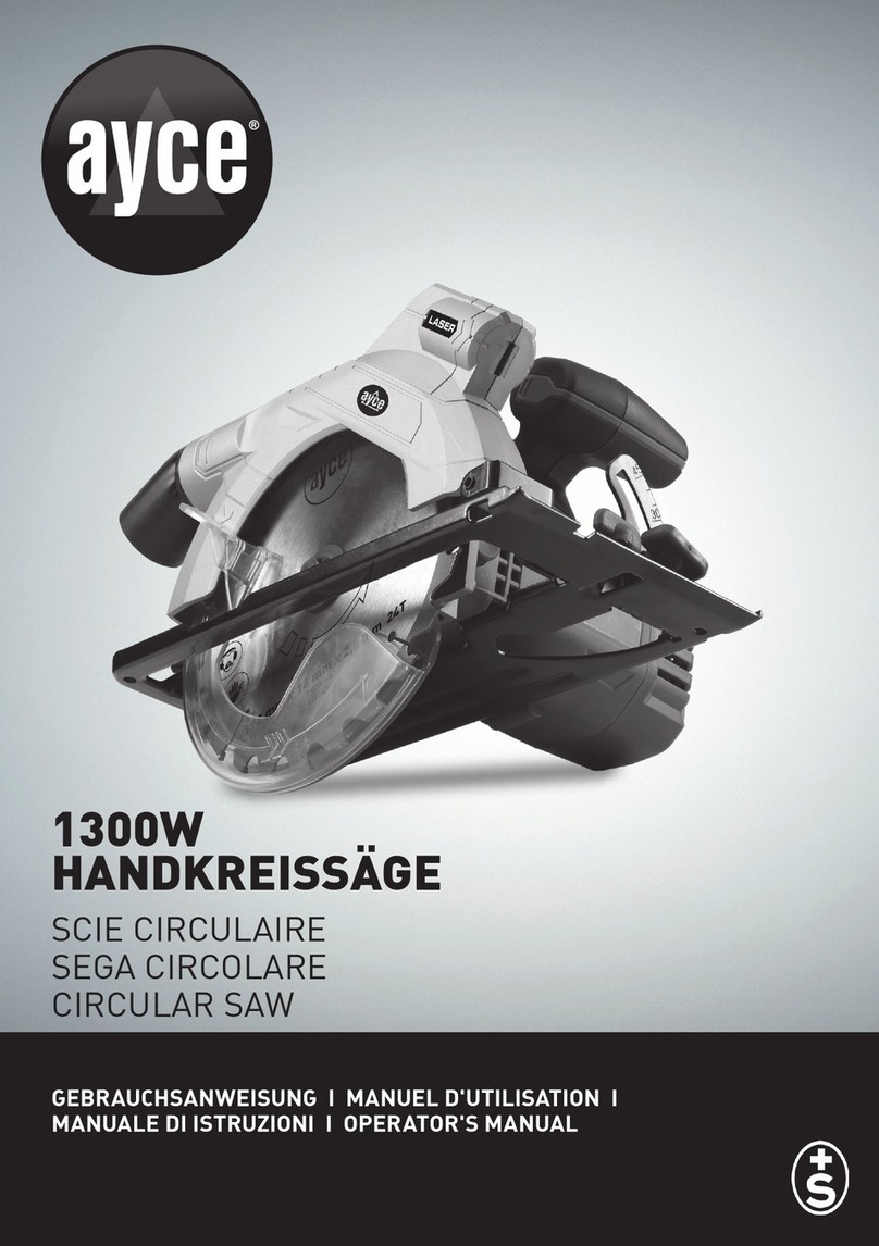 Ayce 3285 Operator's manual