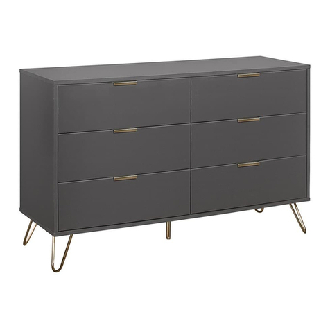 Birlea ARLO 6 DRAWER CHEST User manual Birlea ARLO 6 DRAWER CHEST User manual