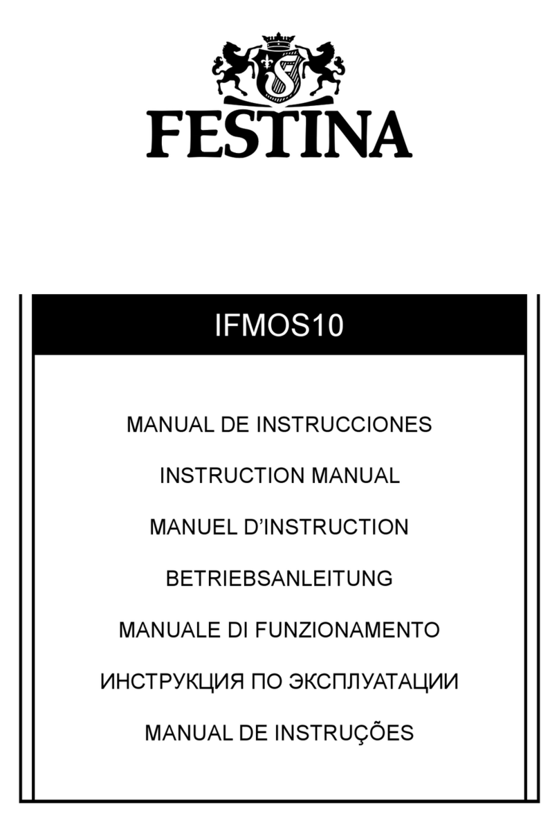 Festina IFMOS10 instruction manual