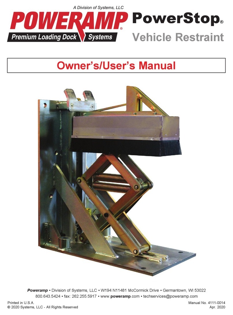 SYSTEMS Poweramp PowerStop M Owner & user manual