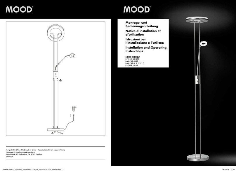 MOOD STOCKHOLM User manual MOOD STOCKHOLM User manual