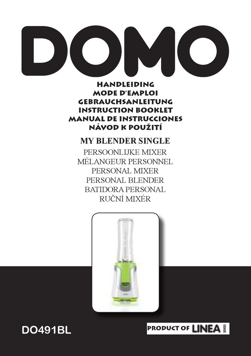 Linea 2000 Domo DO491BL Instruction booklet