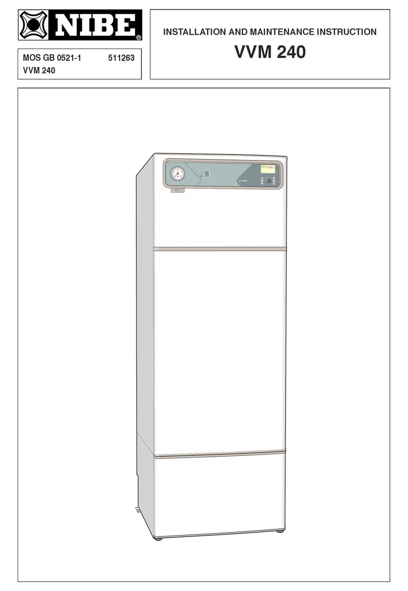 Nibe VVM 240 Installation and maintenance  instruction