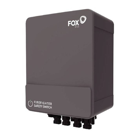 FoxESS S-BOX user manual