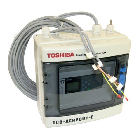 Toshiba TCB-ACREDU1-E User manual