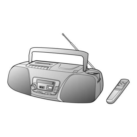 Sharp QT-CD121H User manual