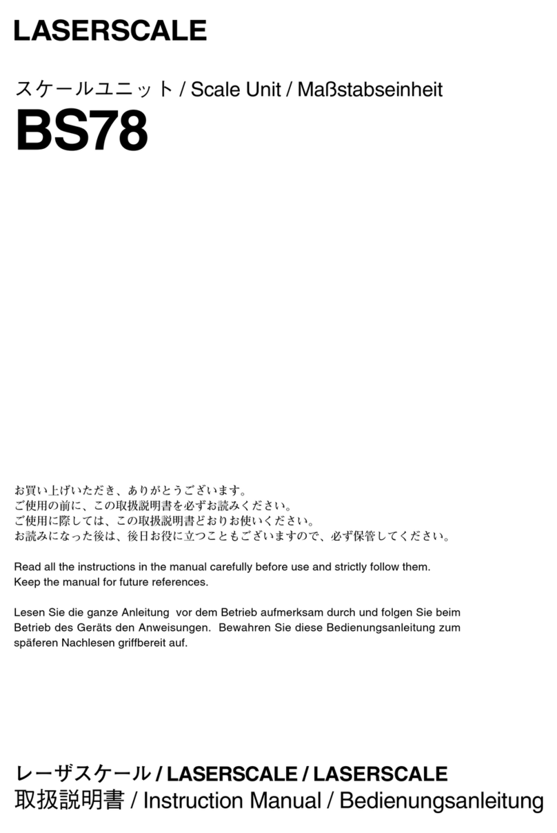Magnescale BS78 instruction manual