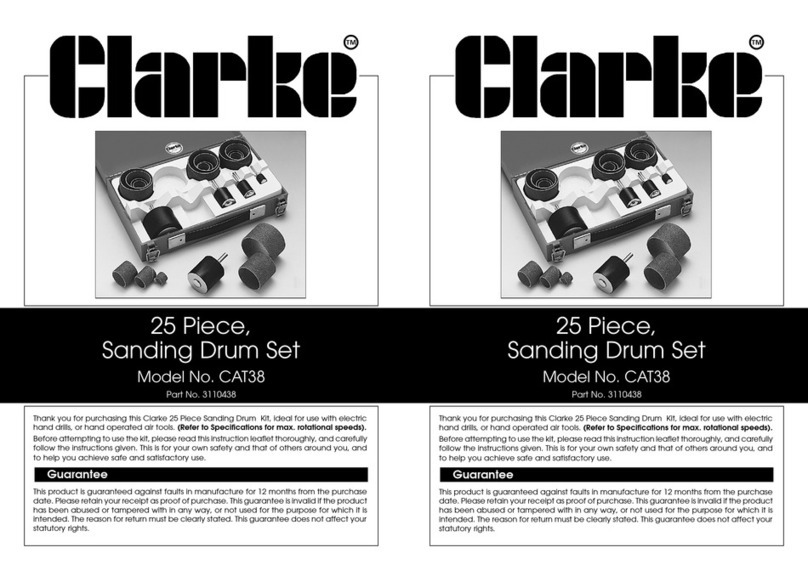 Clarke CAT38 manual