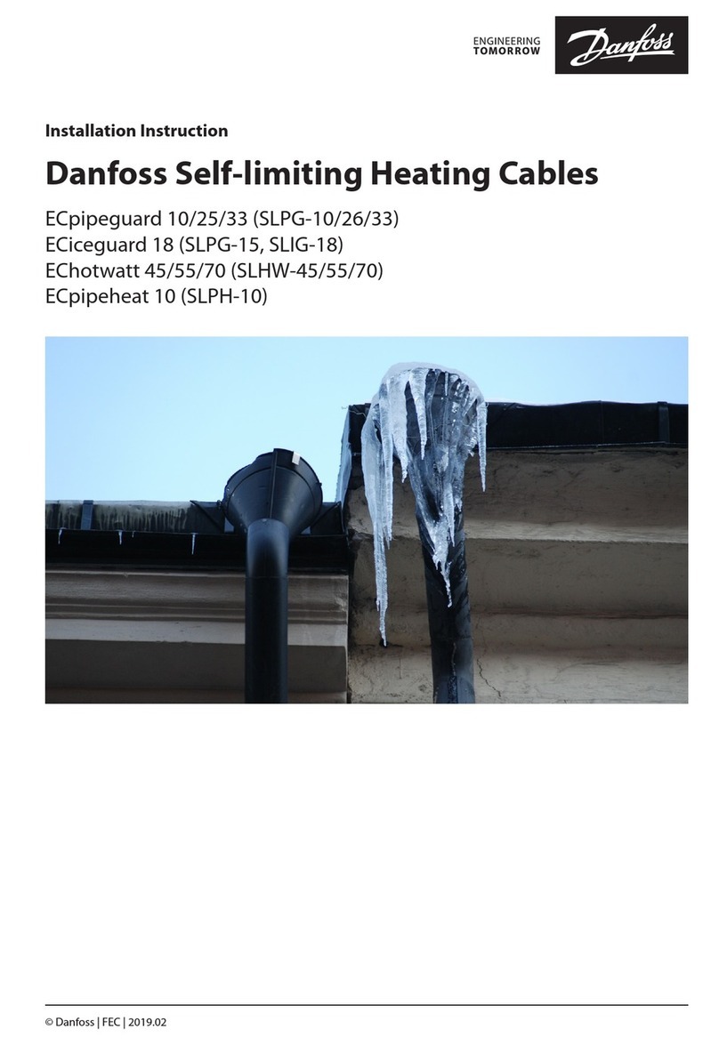 Danfoss ECpipeguard 10 Installation instruction