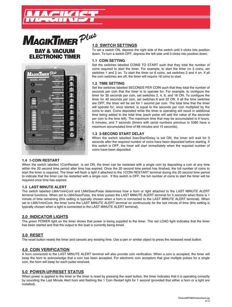 Magikist MagikTimer Plus instructions