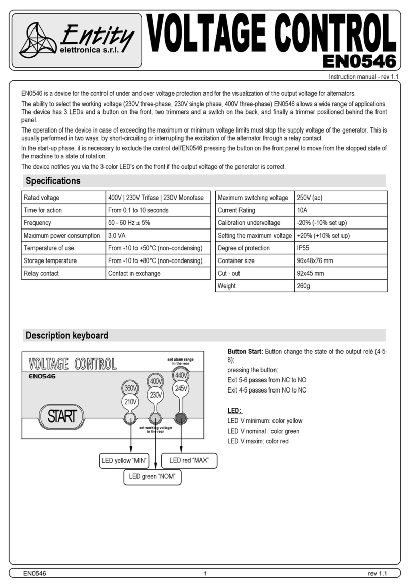 Entity EN0546 instruction manual