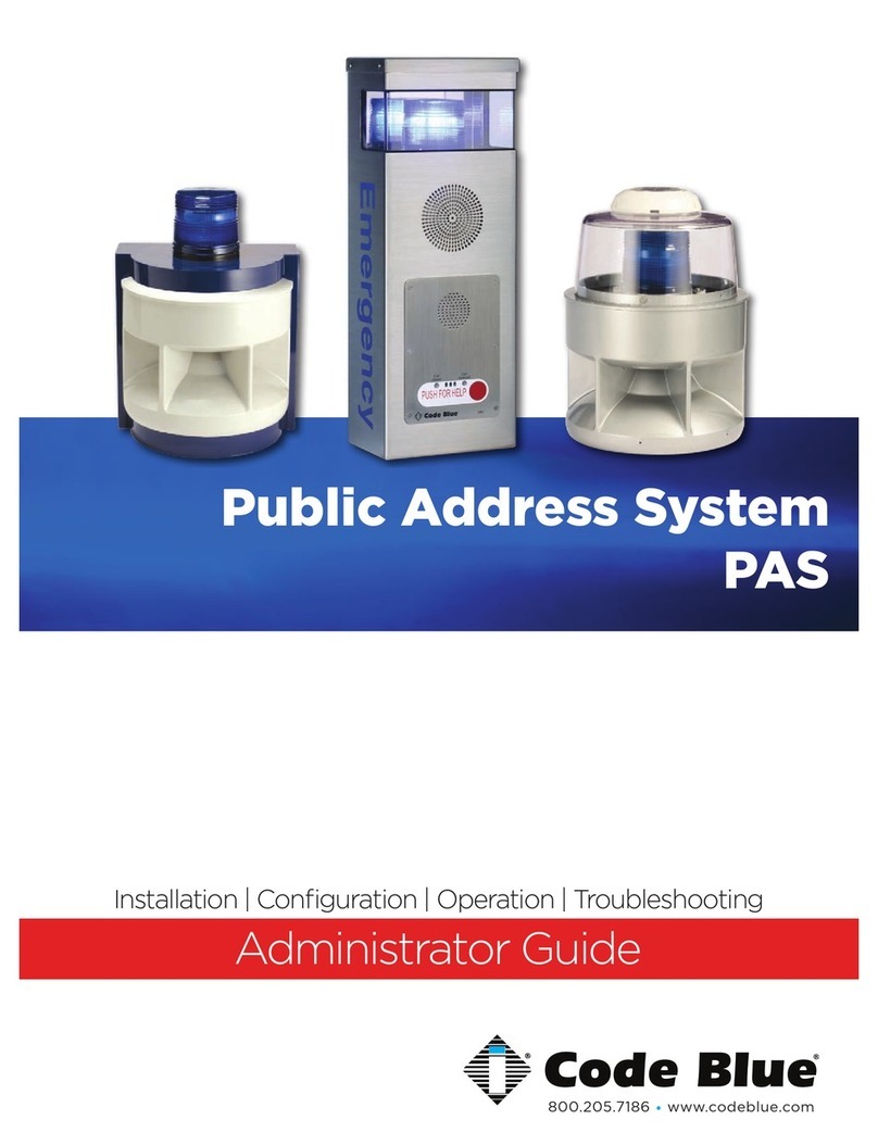 Code Blue CB 1-s w Administrator's guide