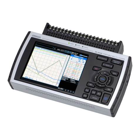 Omron ZR-RX40 Startup guide