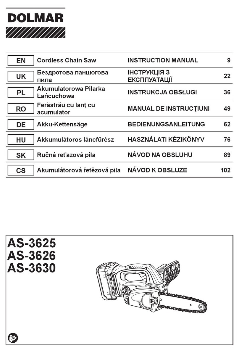 Dolmar AS-3625 User manual
