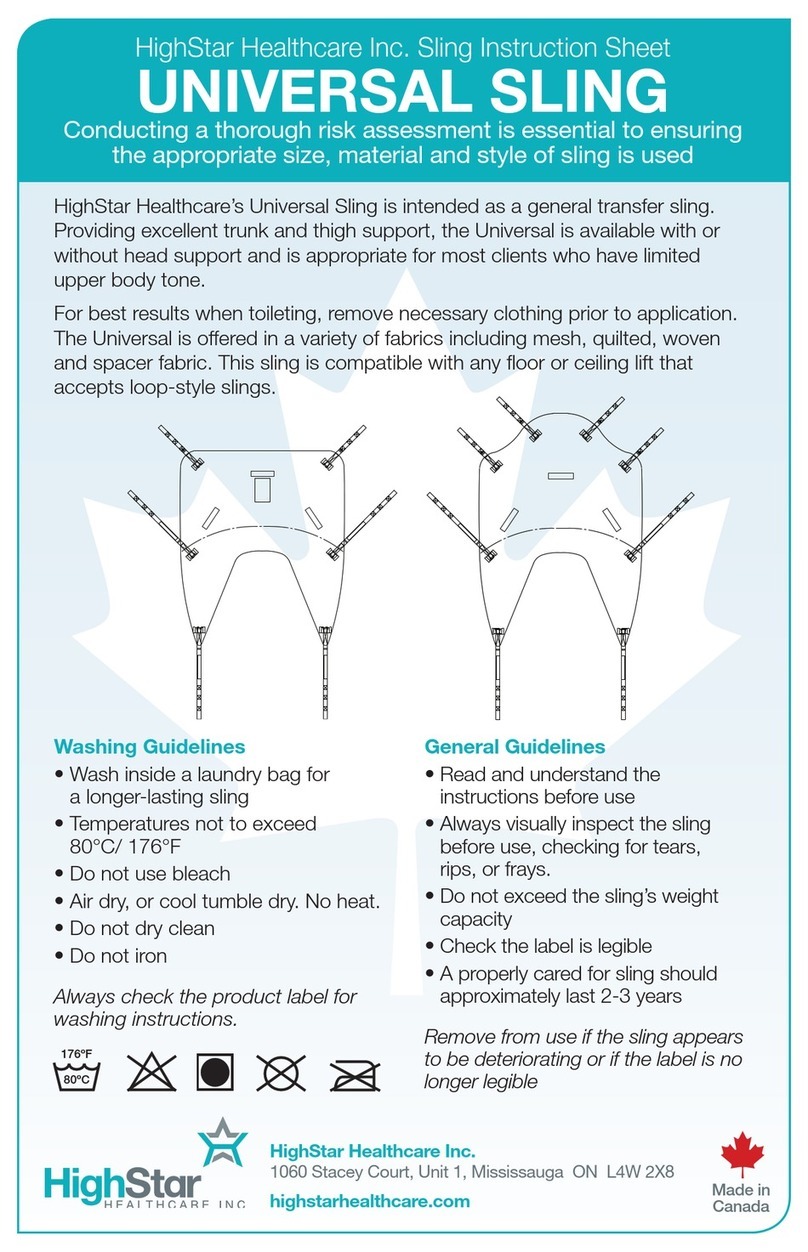 Highstar UNIVERSAL SLING User manual
