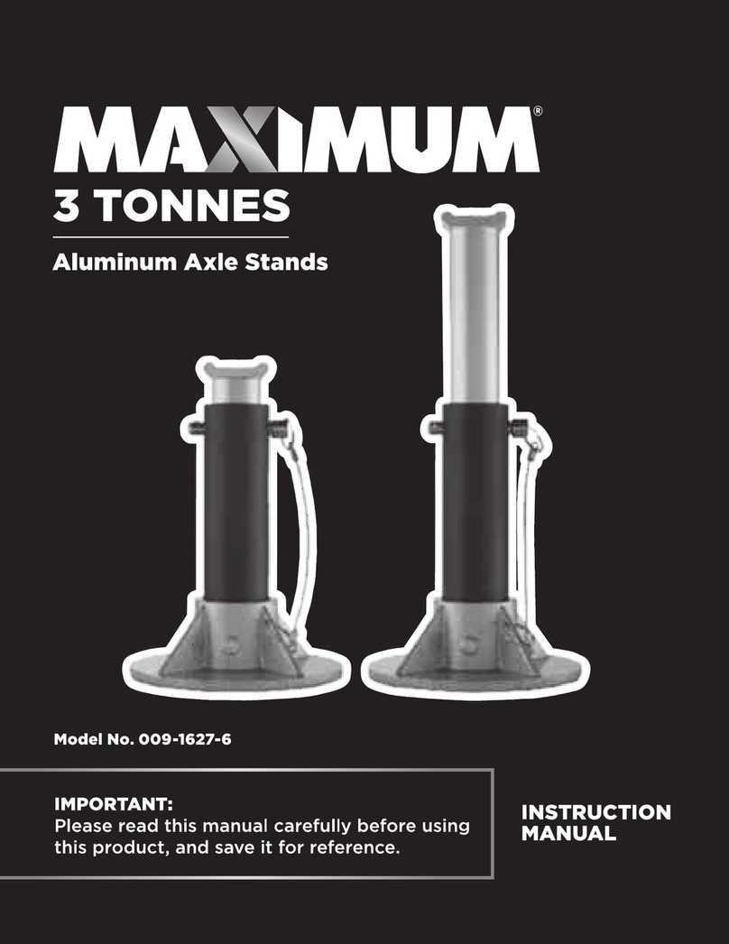 Maximum 009-1627-6 instruction manual