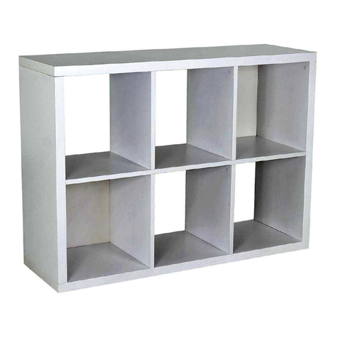 Workspace MODA 6 CUBE CUBBY User manual