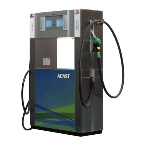 ADAST V-line 899 LPG HYBRID Series user manual