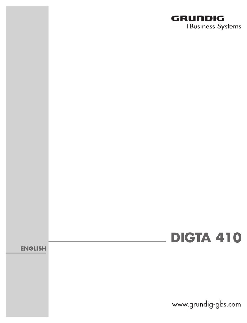 Grundig DIGTA 410 User manual