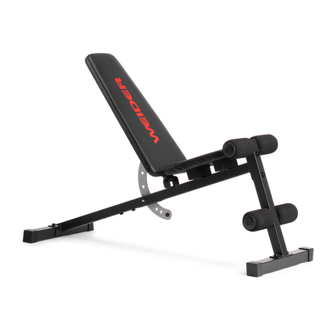 Weider LEGACY SLANT BENCH User manual