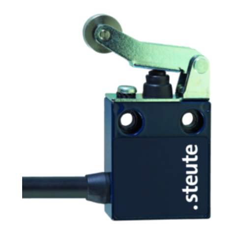 steute E 12 Mounting and wiring instructions