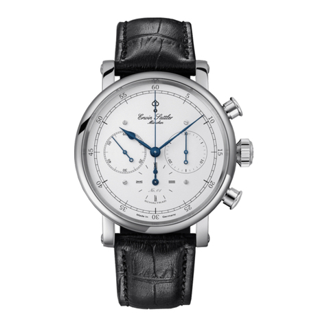 Erwin Sattler Chronograph II S instruction manual