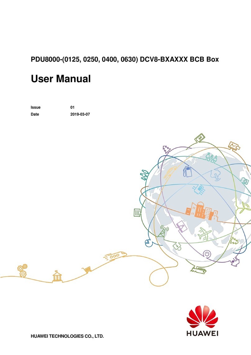 Huawei PDU8000-0125DCV8-BXA006 user manual