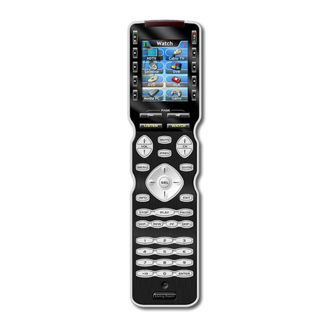Universal Remote Control Complete Control MX-980 Owner's manual