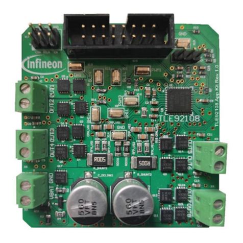 Infineon TLE92108 APPKIT user manual
