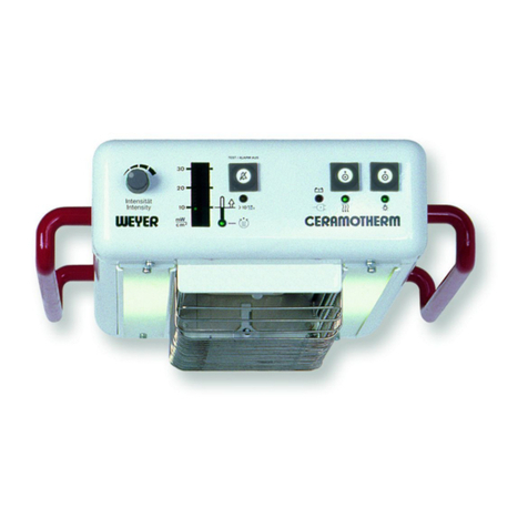 Weyer CERAMOTHERM 1000 Instructions for use Weyer CERAMOTHERM 1000 Instructions for use