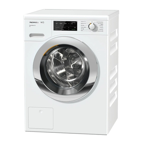 Miele WCI 320 operating instructions