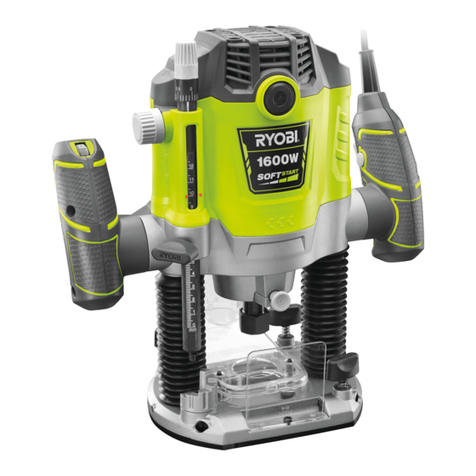 Ryobi RMT1600 User manual