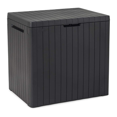 Keter City Box Assembly instructions