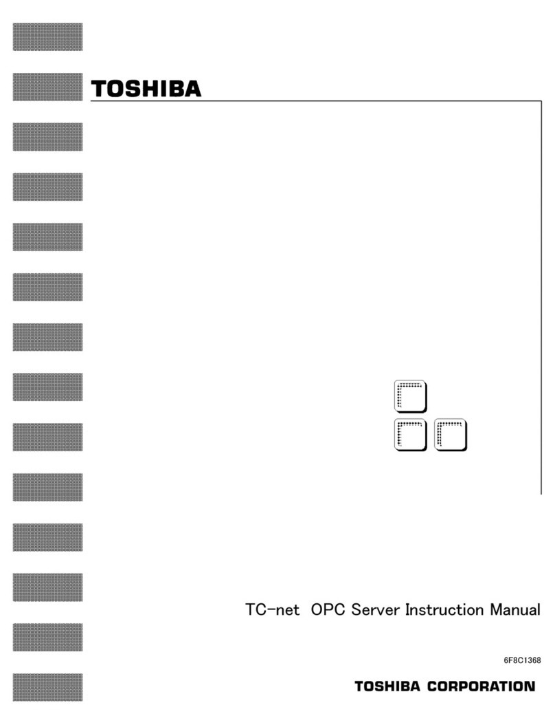 Toshiba TC-net instruction manual