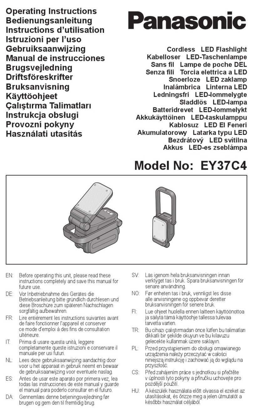 Panasonic EY37C4 User manual Panasonic EY37C4 User manual