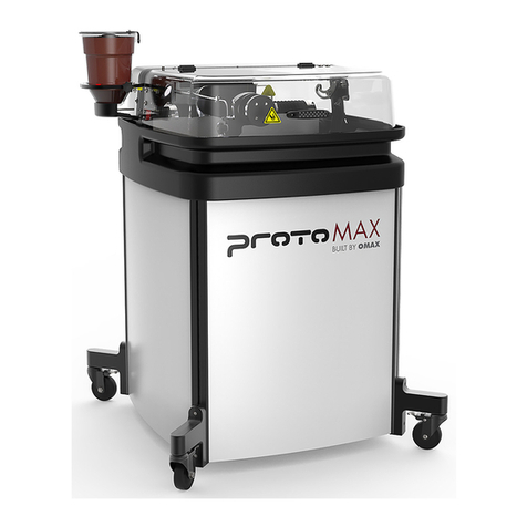Omax ProtoMax Operation guide