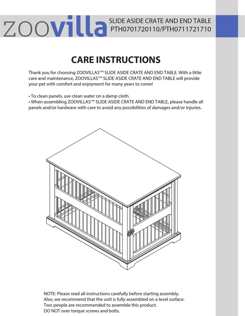 Merry Products zoovilla PTH0701720110 Installation guide Merry Products zoovilla PTH0701720110 Installation guide