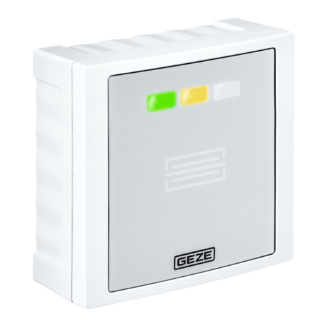 GEZE GCVR 800 Assembly and installation instructions