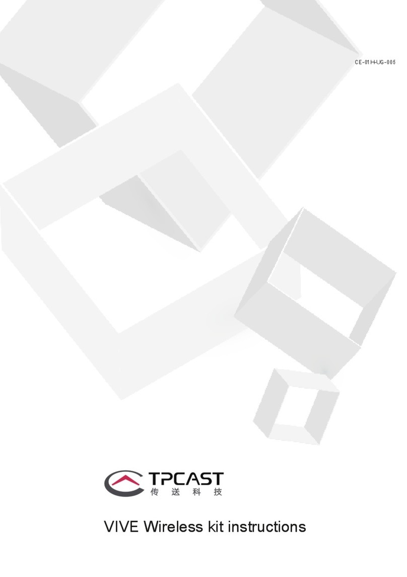 TPCAST VIVE instructions