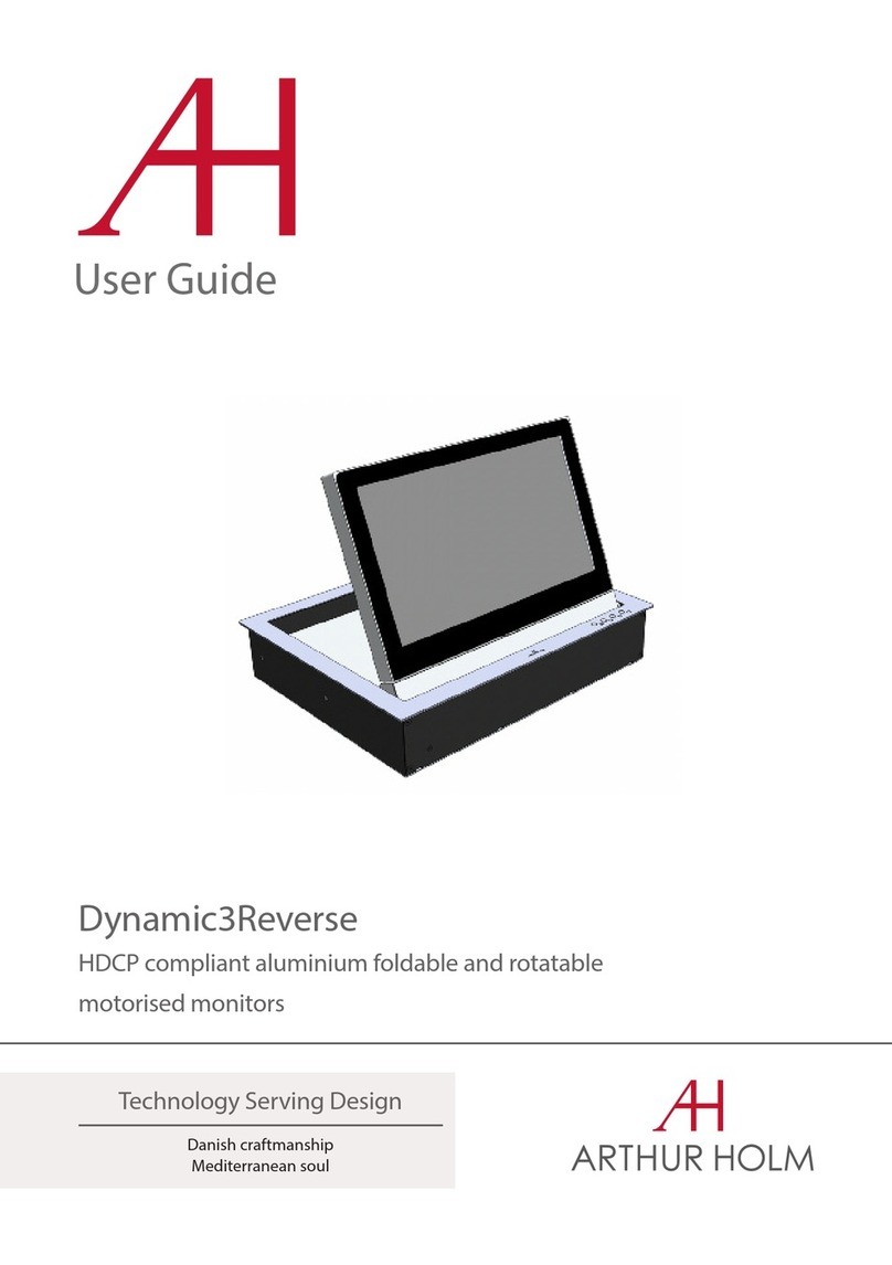 ARTHUR HOLM Dynamic3Reverse User manual
