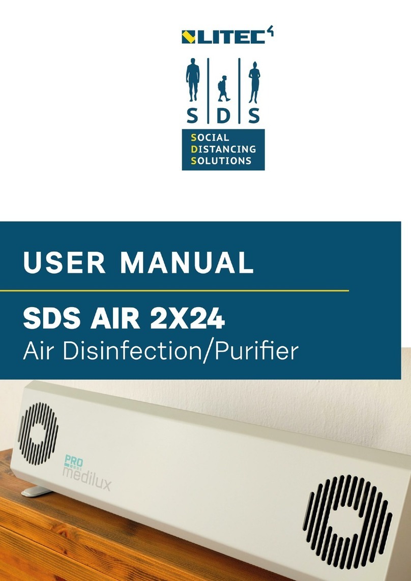 Prostage SDS AIR 2X24 PROmedilux user manual