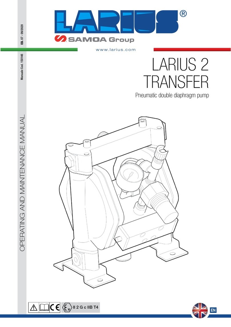 Samoa Larius 2 Transfer Operating instructions