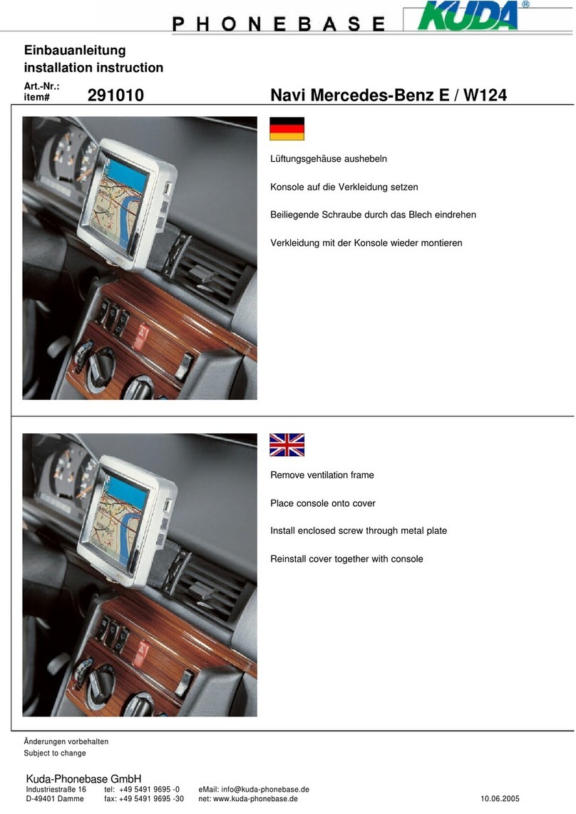 Kuda 291010 User manual