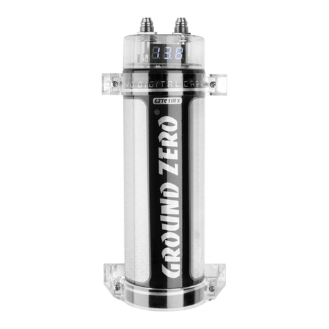 Ground Zero TITANIUM GZTC 1.0FX User manual