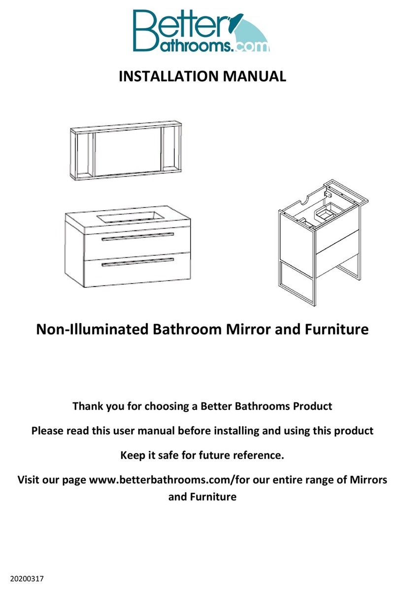 Better Bathrooms 24975 User manual Better Bathrooms 24975 User manual